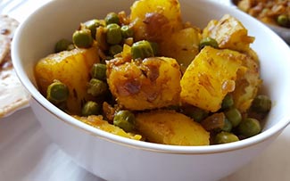 Aloo Matar (Vegan)